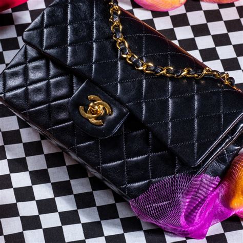 vintage chanel bubble bag|pre owned vintage chanel bags.